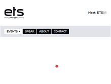 Tablet Screenshot of energythoughtsummit.com